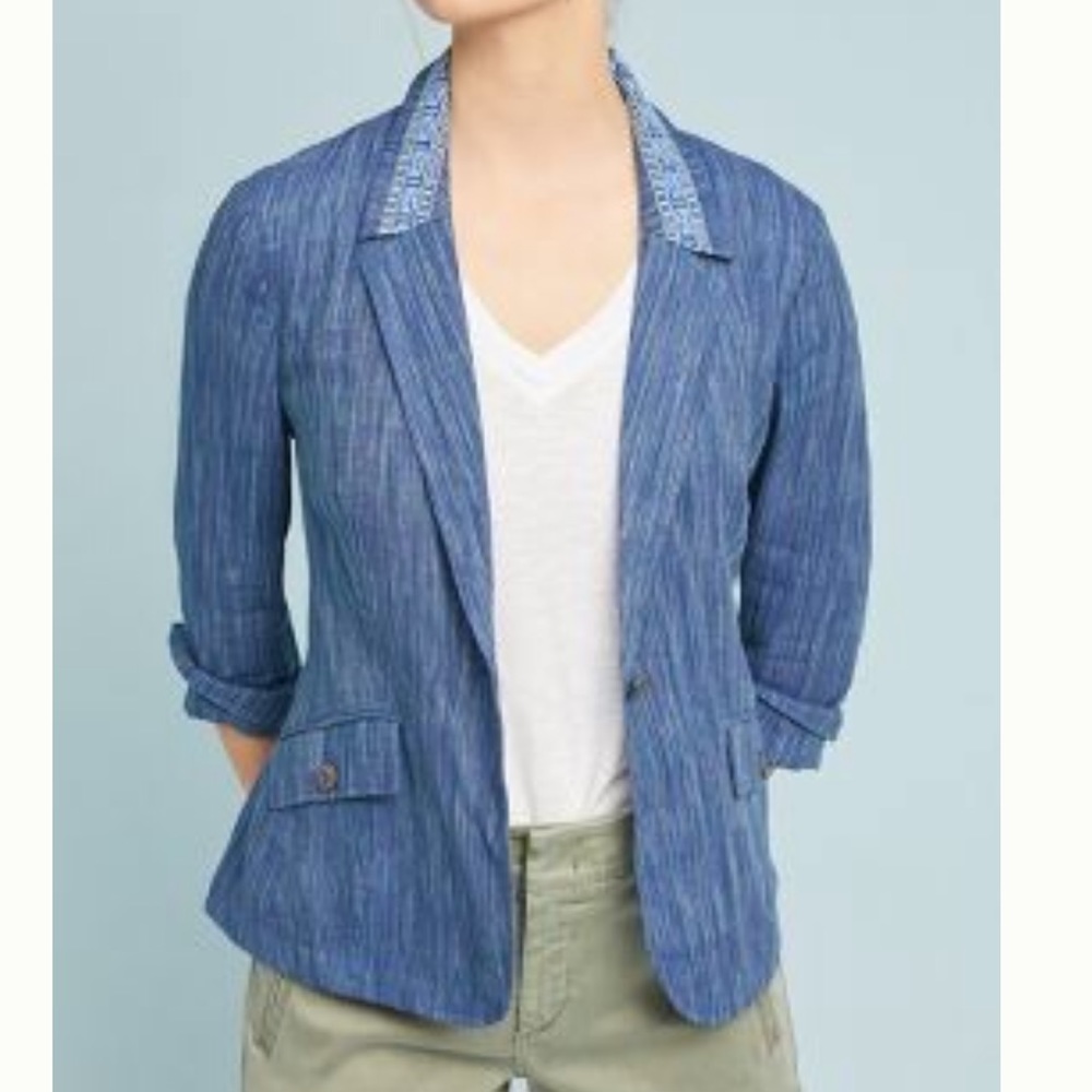 Anthropologie Cartonnier Winona Blazer